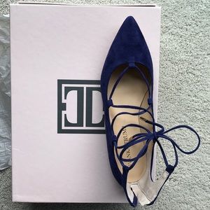 BRAND NEW royal blue flats